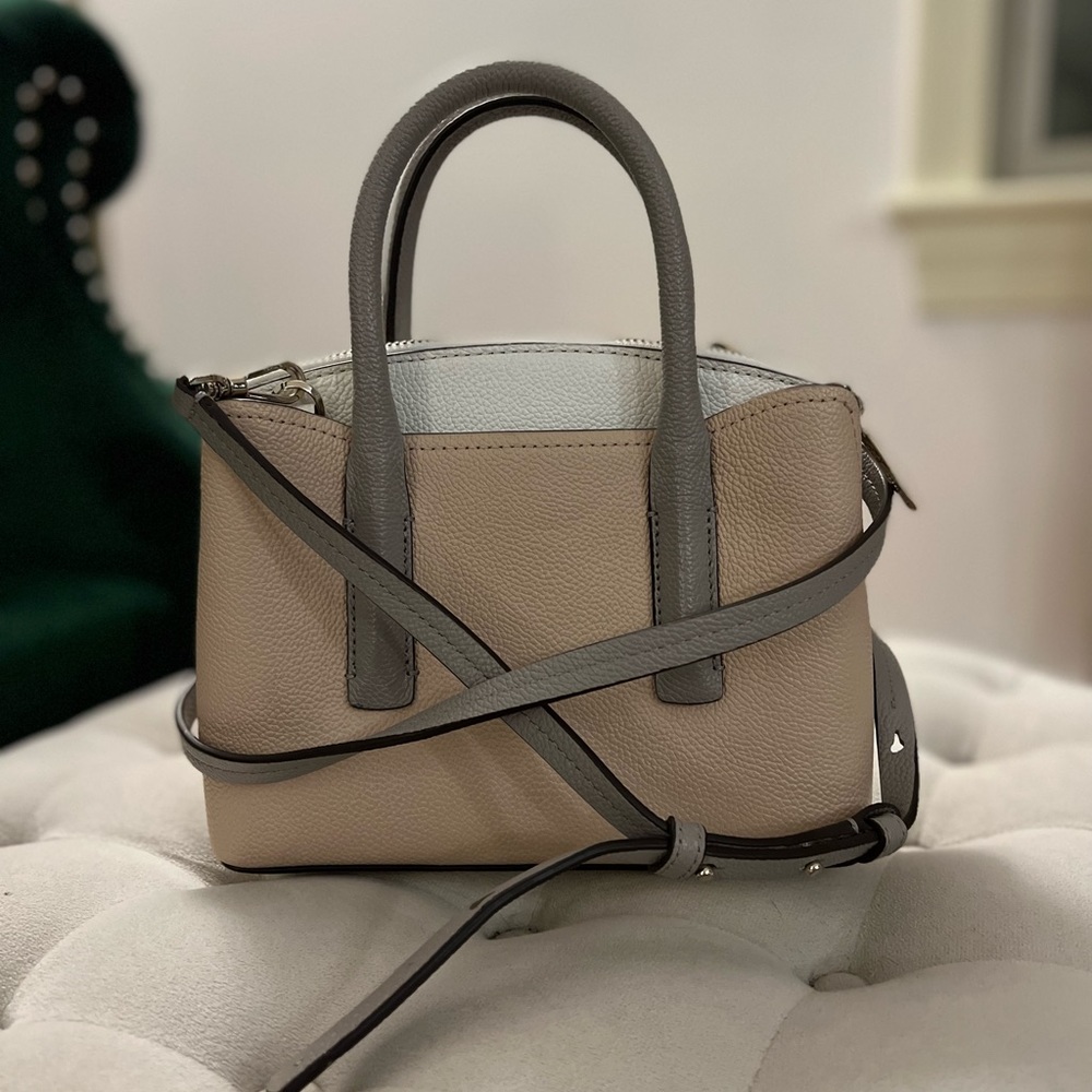 Small Kate Spade Color Block Satchel - Picture 3 of 7